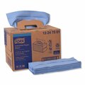 Tork Tork Industrial Paper Wiper Blue, Handy Box W7 4-Ply, 1 x 180 Feet, 13247501 13247501